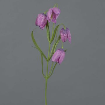Künstliche Schachbrettblume SANEM, lila, 45cm, Ø3cm