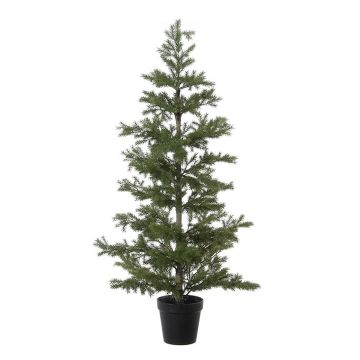 Künstlicher Weihnachtsbaum EDELIRA im Dekotopf, 90cm