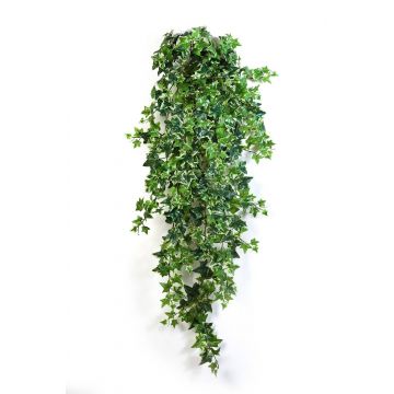Kunstpflanze Efeuhänger LUKA auf Steckstab, grün-weiß, 110cm