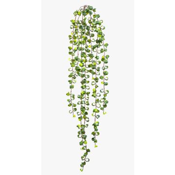 Kunst Ficus Barock Hänger SEKOU, Steckstab, grün, 80cm, Ø25cm