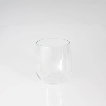 Glashalter für Teelicht EMMY, klar, 12cm, Ø9,5cm