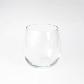 Glashalter für Teelicht EMMY, klar, 15cm, Ø11,5cm