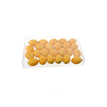Künstliches Obst Kumquat ALAINU, 24 Stück, orange, 4,5cm, Ø3cm