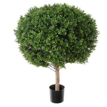 Künstlicher Buchsbaum TOM, Naturstamm, 125cm, Ø100cm