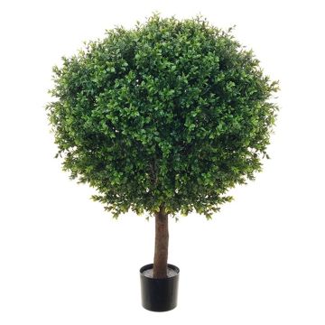 Künstliche Pflanze Buchsbaum TOM, Naturstamm, 90cm, Ø70cm