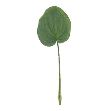 Künstliches Blatt Funkie ZENISA, grün, 40cm