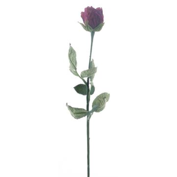 Kunst Rose FREIDA, Eco Collection, dunkelpink, 60cm, Ø4cm
