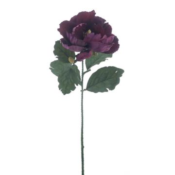 Künstliche Blume Magnolie GARETHO, Eco Collection, dunkelpink, 70cm, Ø10cm