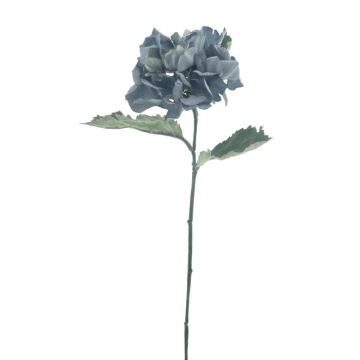 Kunstblume Hortensie GUNILLA, Eco Collection, grau-blau, 60cm, Ø12cm