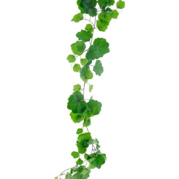 Unechte Geranien Girlande JORINKEL, Eco Collection, grün, 150cm