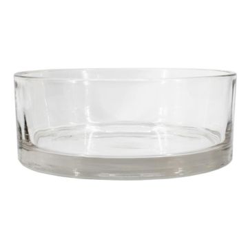 Snack Schale VERA OCEAN aus Glas, transparent, 8cm, Ø20cm