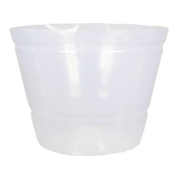 Einsatzgefäß KIPA für Pflanzkörbe, Kunststoff, wasserdicht, klar, 40cm, Ø55cm