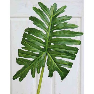 Kunst Philodendron Selloum Blatt JEREMIE, 90cm