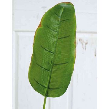 Kunststoff Bananenblatt YUMI, grün, 95cm
