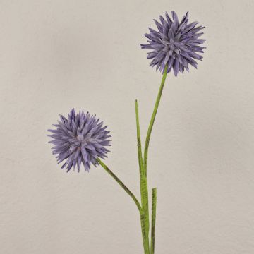 Kunststoffschaum Allium Zweig künstlich CHIRARA, lila, 90cm, Ø10cm