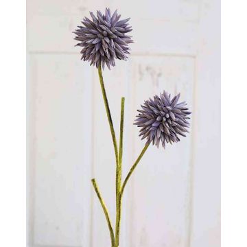 Kunst Allium CHIRARA, lila, 95cm, Ø10cm