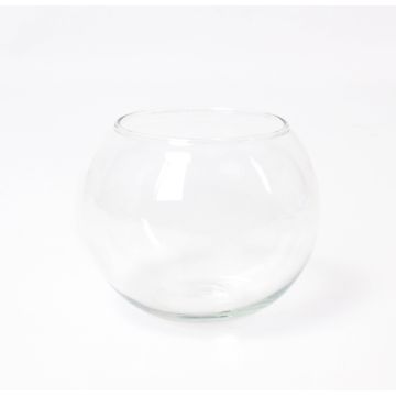 Kugelglas TOBI EARTH, transparent, 10cm, Ø11,5cm