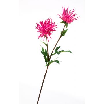 Kunstblume Chrysantheme ESTELLE, pink, 70cm, Ø8-10cm