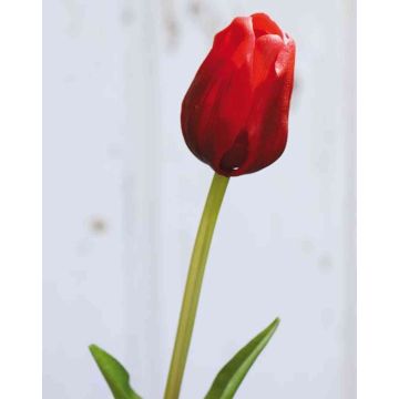 Künstliche Tulpe LONA, rot, 45cm, Ø4cm