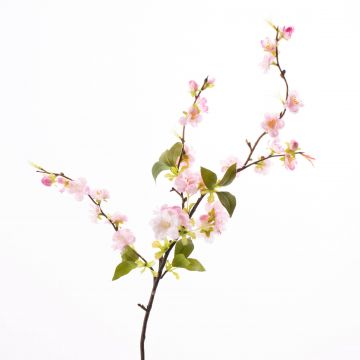 Kunst Kirschblütenzweig VALESKA mit Blüten, rosa, 85cm
