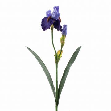 Künstliche Iris ALYSSA, blau, 70cm, Ø13cm