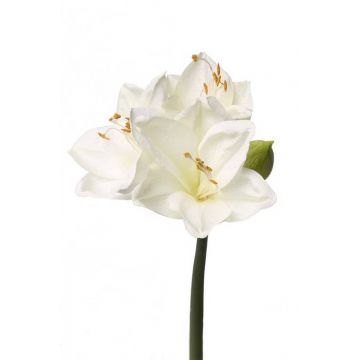 Künstliche Amaryllis BENITA, weiß, 55cm, Ø10cm