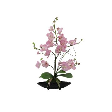 Kunstorchidee Phalaenopsis IVIE, Dekoschale, crossdoor, rosa, 50cm