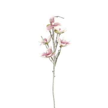 Kunststoffschaum Magnolie NEYLA, crossdoor, weiß-rosa, 100cm, Ø12-14cm
