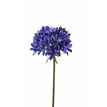 Kunst Schmucklilie MAILIN, blau-lila, 70cm, Ø13cm