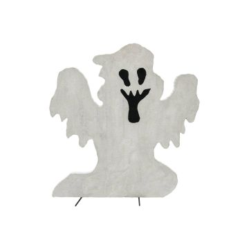 Halloween Dekoration Silhouette Geist SPOOKY GHOST, weiß, 58cm
