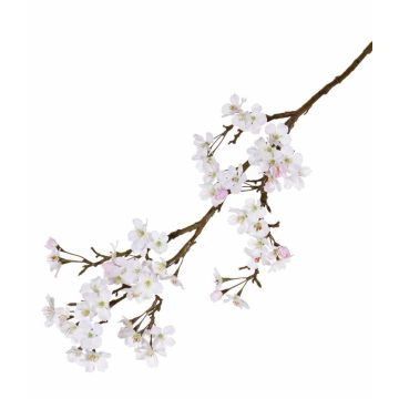 Kunst Apfelblütenzweig LINDJA mit Blüten, weiß-rosa, 105cm