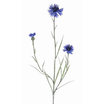 Künstliche Kornblume KELSIE, blau, 70cm, Ø4cm