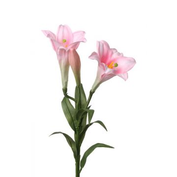 Kunstblume Oster-Lilie ERISA, rosa, 75cm, Ø8-11cm