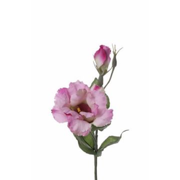 Kunstblume Lisianthus SIRA, rosa-pink, 40cm, Ø8cm