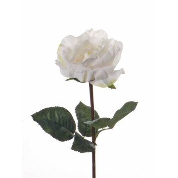 Rose künstlich JESSY, creme, 35cm, Ø11cm
