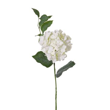 Künstliche Hortensie ASUKA, weiß, 80cm, Ø15cm