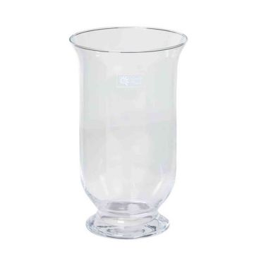 Tischlicht aus Glas LEA OCEAN, transparent, 30cm, Ø18cm