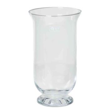 Tischlicht aus Glas LEA OCEAN, klar, 40cm, Ø22cm