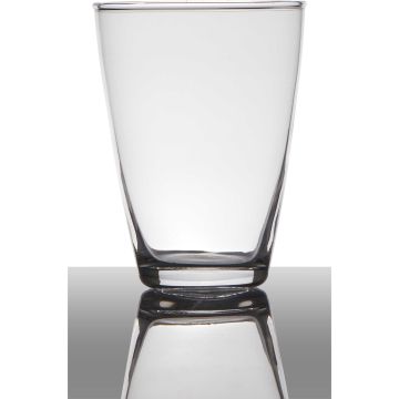 Vase aus Glas NATALIE, transparent, 12cm, Ø9cm