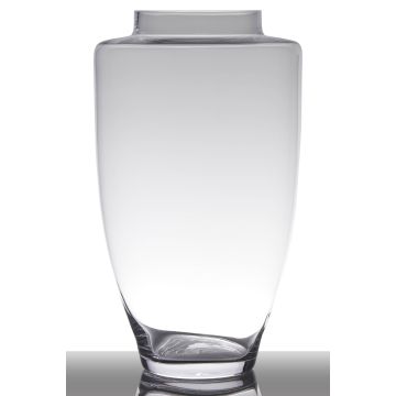 Elegante Vase aus Glas LACEY, klar, 31,5cm, Ø18cm