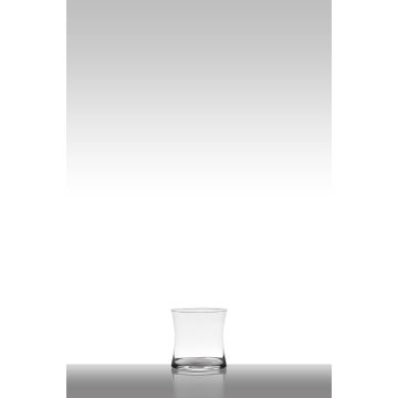 Glas Windlicht DENNY, transparent, 10cm, Ø10cm