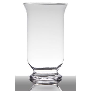 Tischlicht aus Glas LEA EARTH, transparent, 25cm, Ø15cm