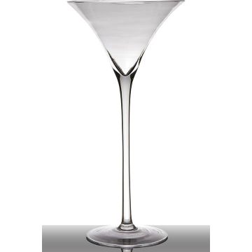 Großes Cocktailglas mit Fuß SACHA EARTH , klar, 30cm, Ø19,5cm