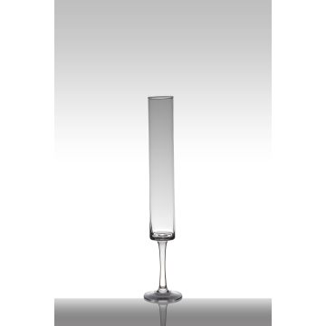 Großes Sektglas ODELIA mit Fuß, klar, 49cm, Ø9,5cm