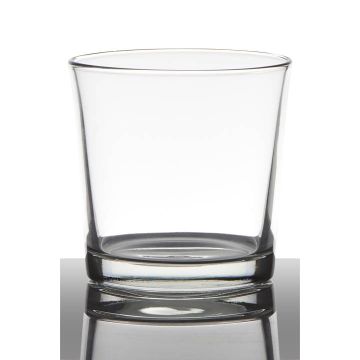 Glasgefäß für Kerzen ALENA, klar, 13cm, Ø13cm