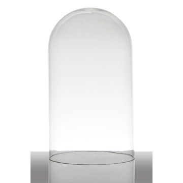 Glassturz ADELINA, transparent, 28cm, Ø16,5cm