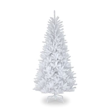Kunst Weihnachtsbaum ATLANTA SPEED, weiß, 120cm, Ø65cm