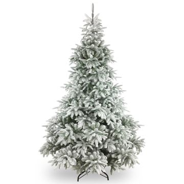 Kunst Weihnachtsbaum TORONTO SPEED, beschneit, 230cm, Ø155cm