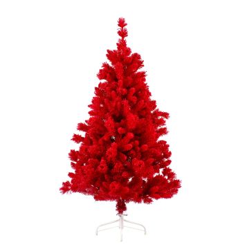 Kunst Weihnachtsbaum GÖTEBORG SPEED, rot, 120cm, Ø60cm