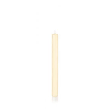 Leuchter Kerze TARALEA, creme, 25cm, Ø2,3cm, 14h - Made in Germany